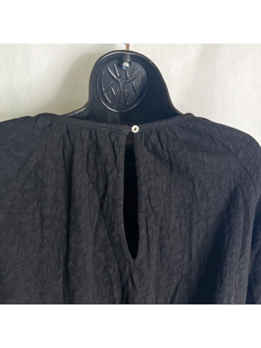 🦩 LUCKY BRAND Button Sleeve Peplum Top / 100% Cotton (🦩2 for $25) - Picture 10 of 15